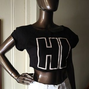 Hi Bye DIY Crop Top - NWOT